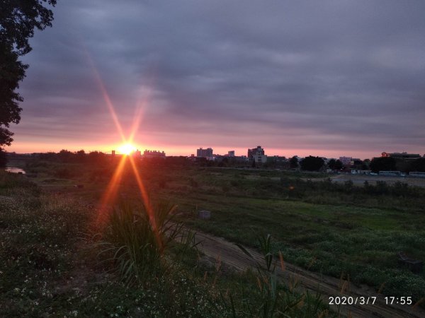 嘉義八掌溪落日餘暉870283