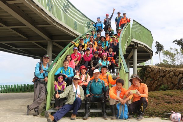 羊咩寮棧道、木馬古道、五元二角、雲嶺之丘O型走＋蓬萊瀑布（第