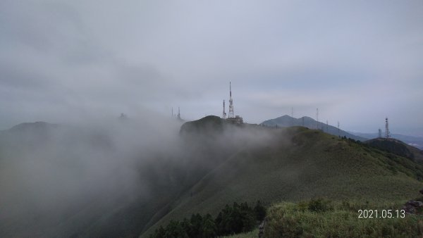 再見觀音圈 - 山頂變幻莫測，雲層帶雲霧飄渺之霧裡看花 & 賞蝶趣1387541