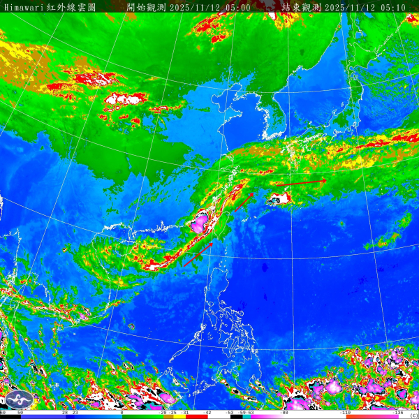 [氣象]秋季颱風在怎麼的不利大氣條件中結束生命周期?
