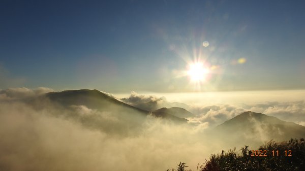 11/12陽明山出大景-雲瀑/雲海&觀音圈同框+夕陽晚霞+琉璃光1906960