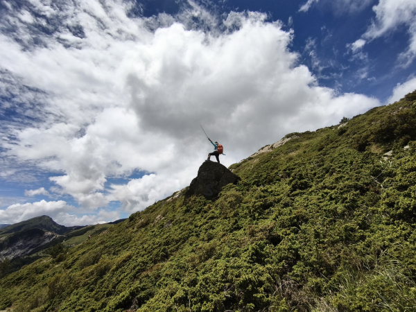 合歡北峰下小溪營地------合歡北西北，合歡西下華岡，北峰都能讓你隨心所欲