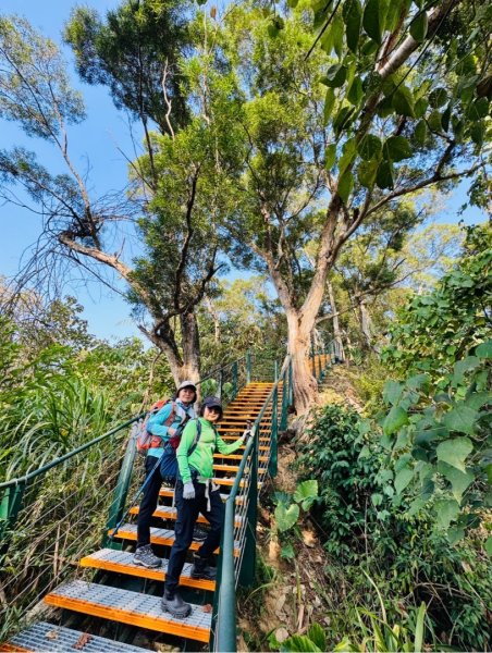 荷苞山登山步道走荷芭山小溪子山 午餐吃塔可飯幸福耶2996091