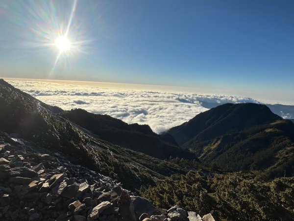 2024/12/20~12/22 帶76歲爸爸補考被山陀兒颱風趕下山~未竟的南玉山，2024完成玉山2675155