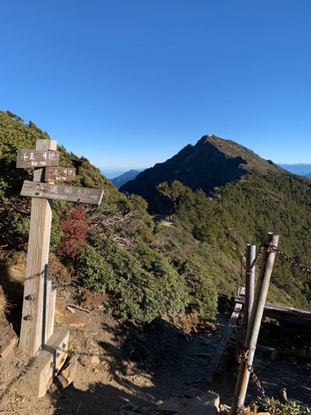 玉山主峰、玉山北峰湛藍大景739271