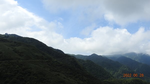 久違了 ! 山頂雲霧飄渺，坐看雲起時，差強人意的夕陽晚霞1748682