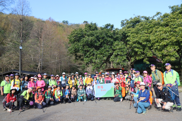 2025-03-01新埔九芎湖串走湖口─霽月步道→九芎湖山→觀南步道→九福步道+茶香步道→仁和步道→金獅步道→湖口老街