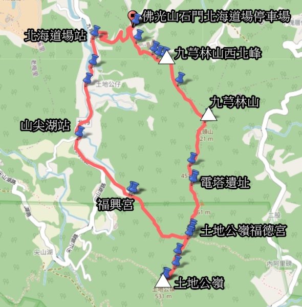 20260819九芎林山西北峰-主峰-土地公嶺3111517