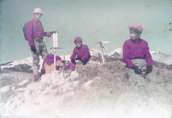 1972 春節奇萊南峰 能高北峰見瑞雪25949