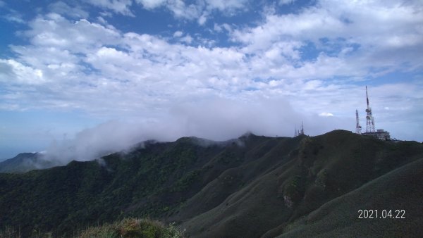 陽明山再見雲瀑觀音圈+月亮同框&夕陽4/22&241359272