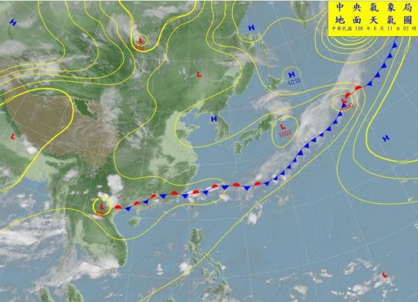 【新聞】西南氣流發威！嚴防致災性強降雨？南投、嘉縣、高雄等18縣市豪大雨特報！