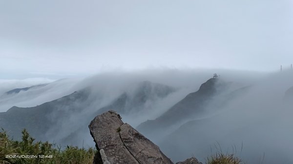 小觀音西峰雲海&雲瀑&霧虹觀音圈&夕陽，2/24元宵節快樂 ！2435950