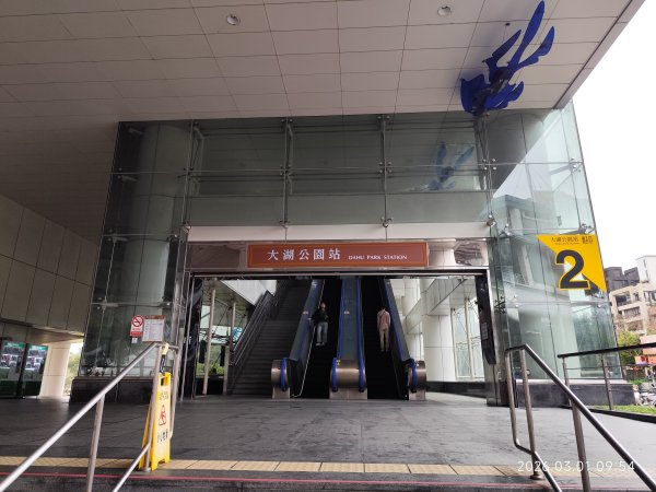 【臺北大縱走 4】大湖公園→大溝溪生態治水園區→圓覺瀑布→峯碧山圓覺寺→碧山巖→白石湖吊橋→碧湖公園3008900