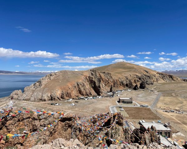 西藏的高山聖湖💙一措再措2907467