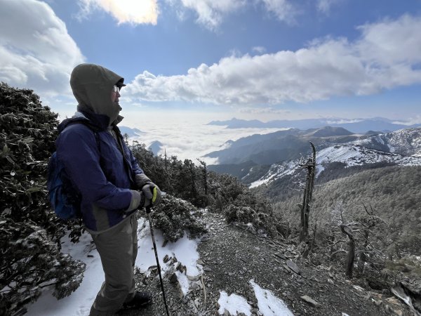 八大秀雪攀初體驗，銀白色中央山脈2413138