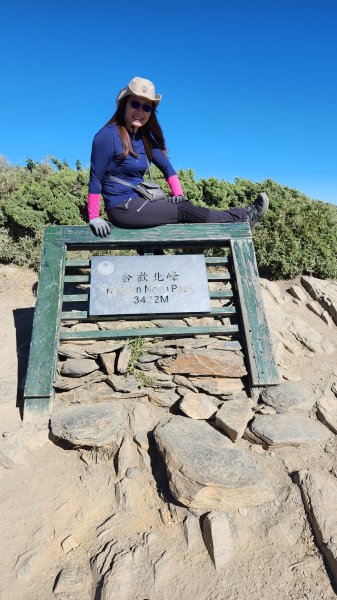 111/10/2合歡北峰下天巒池、武法奈尾山出東營將軍廟1873121