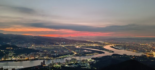 觀音山夜景/晨曦/日出/芒花2324487