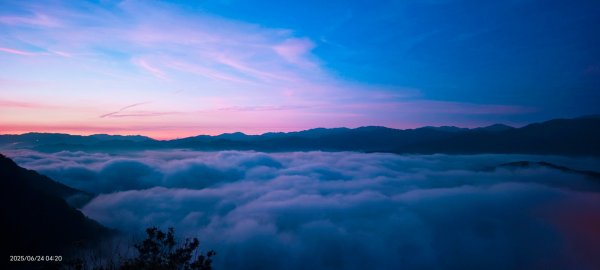 翡翠水庫壩頂 #火燒雲 #日出 #雲海 6/242820805