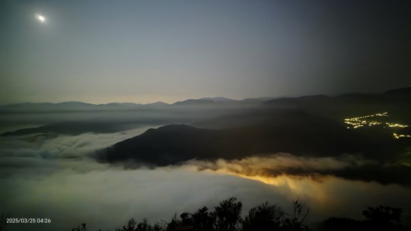 #翡翠水庫壩頂 #月亮雲海 #日出雲海 #鱷魚島雲海 3/25&2652745614