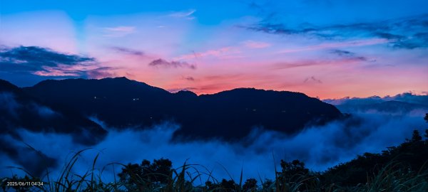 跟著雲海達人山友追雲趣 #草莓月亮 #月圓雲海 #霞光 #日出雲海 #茶園 6/112808759