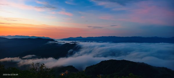 二格山 #琉璃光 #雲海流瀑 #雲瀑 #火燒雲 #日出 6/222817110