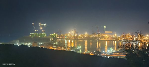 #觀音山 #夕陽 #夜景 #林梢步道 #關渡平原 #輻射霧  2/213003230