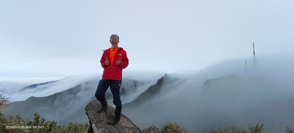 小觀音西峰雲海&雲瀑&霧虹觀音圈&夕陽，2/24元宵節快樂 ！2435955