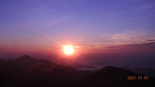 陽明山再見雲瀑&觀音圈+夕陽晚霞&金星合月1507037