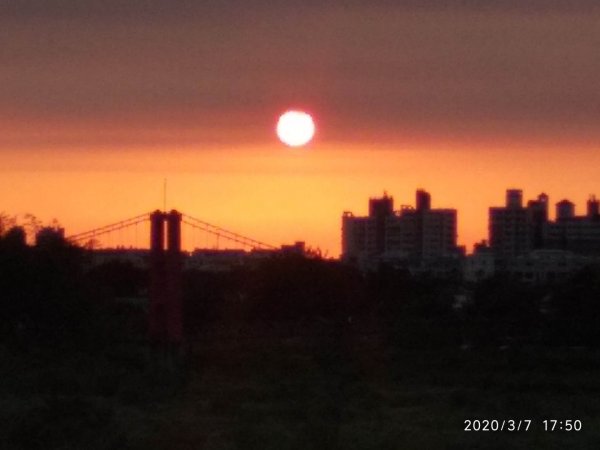 嘉義八掌溪落日餘暉870287