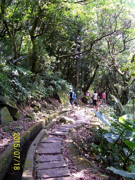 104-07-18 石門茶山步道、尖山湖步道、青山瀑布20940