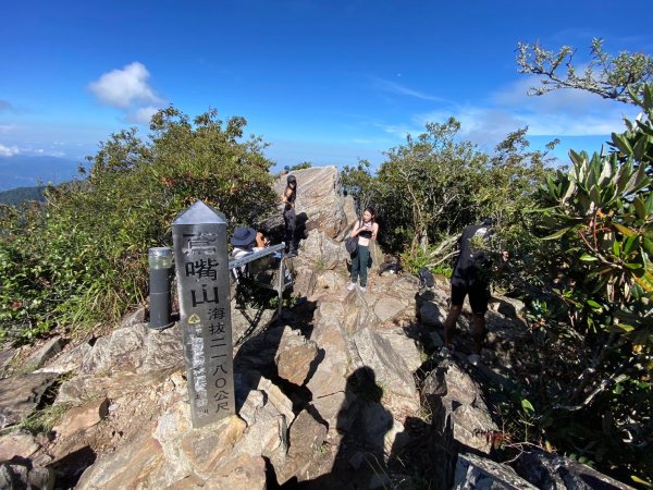 鳶嘴山-稍來山O型縱走(中級山 / 小百岳) 刺激攀岩。山嵐繚繞。傳神小象。杉樹林群。2583524