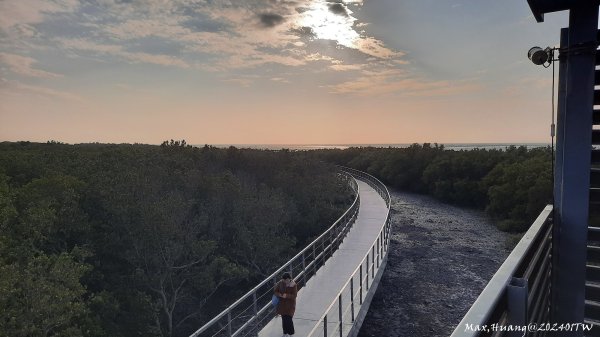 《彰化》海空夕陽｜芳苑海空步道濕地紅樹林202401072397724
