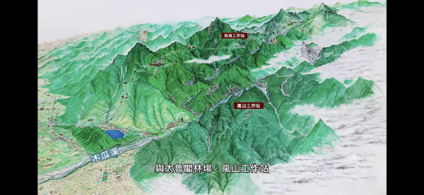 嵐山工作站札年索道頭