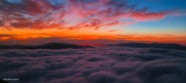 #石碇後山 #火燒雲 #日出 #雲海 8/163106955
