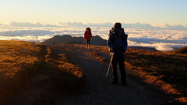 深秋綺麗山景和雲海的饗宴戒茂斯上嘉明湖山遊記2947339