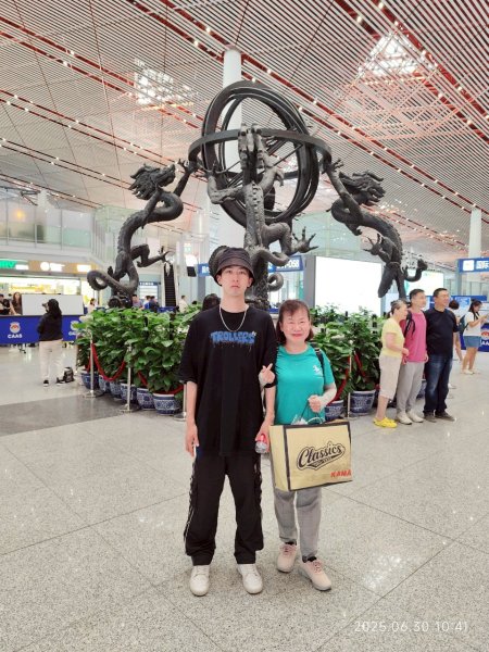 北京首都機場飛回臺灣桃園國際機場2842378