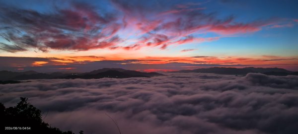#石碇後山 #火燒雲 #日出 #雲海 8/163106940