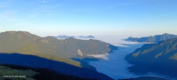 白色聖誕節-月圓雲海&殘雪，第九次合歡主東北峰單攻2387824