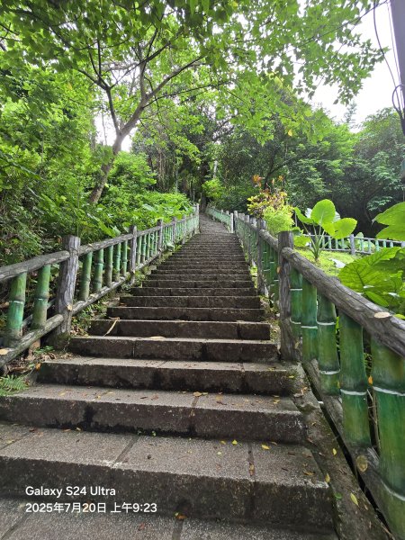 2025-07-20臺北大縱走第五段：捷運劍潭站至碧山巖(劍潭支線)2842548