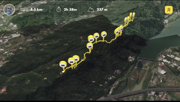 福德坑山（鳶山）小百岳>>上帝畫布鳶山彩壁1754161