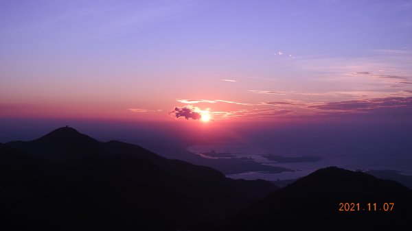 陽明山再見雲瀑&觀音圈+夕陽晚霞&金星合月1507042