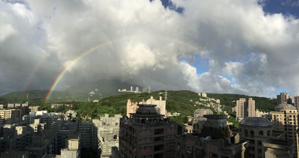 山竹颱風帶來北部雙彩虹與藍天綠水的祝福407768