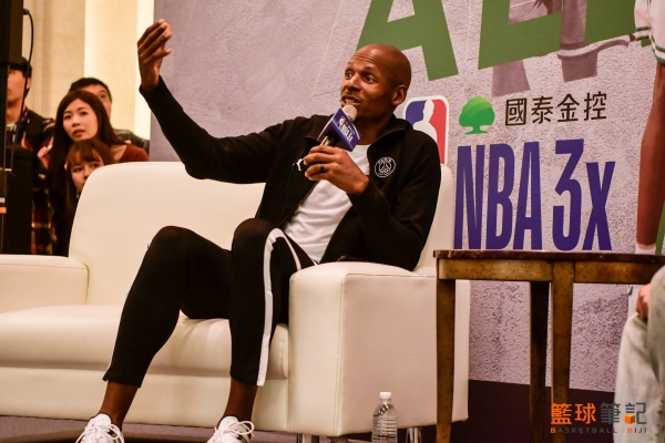 Ray Allen 國泰3x3記者會