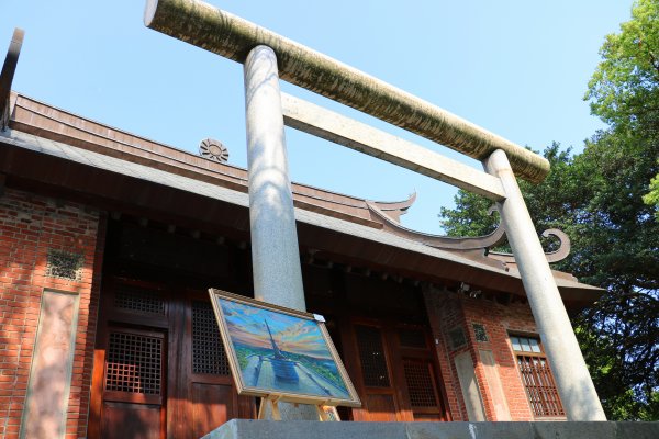 閩南式燕翹脊屋頂的日本神社。通霄神社852502