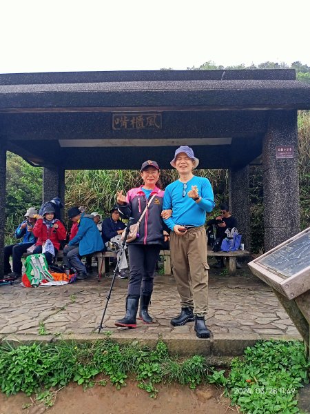 【臺北大縱走4】風櫃嘴→雙溪溝古道→五指山古道→大崙頭山北面步道→許願步道→圓覺寺步道→大溝溪→大湖2469065