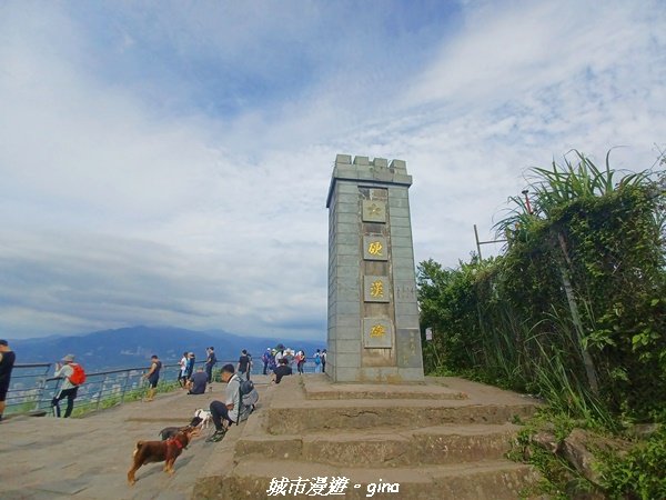 【新北八里】搭捷運公車爬山趣。 小百岳集起來。編號05小百岳-八里觀音山(硬漢嶺步道)