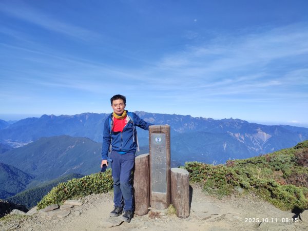 玉山群峰、南湖大山3055749