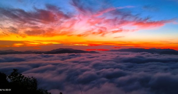 #石碇後山 #火燒雲 #日出 #雲海 8/163106963