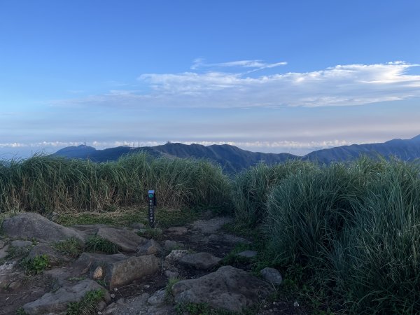 [臺北大縱走手拿牌-05/16] 第三段寶石手拿牌位置1: 七星山主峰活動柱2571342