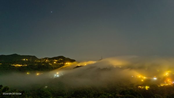 北宜郊山之濫觴 #琉璃光雲瀑 #琉璃光雲海 #雲海流瀑 #月落 #日出 #觀音圈2599228